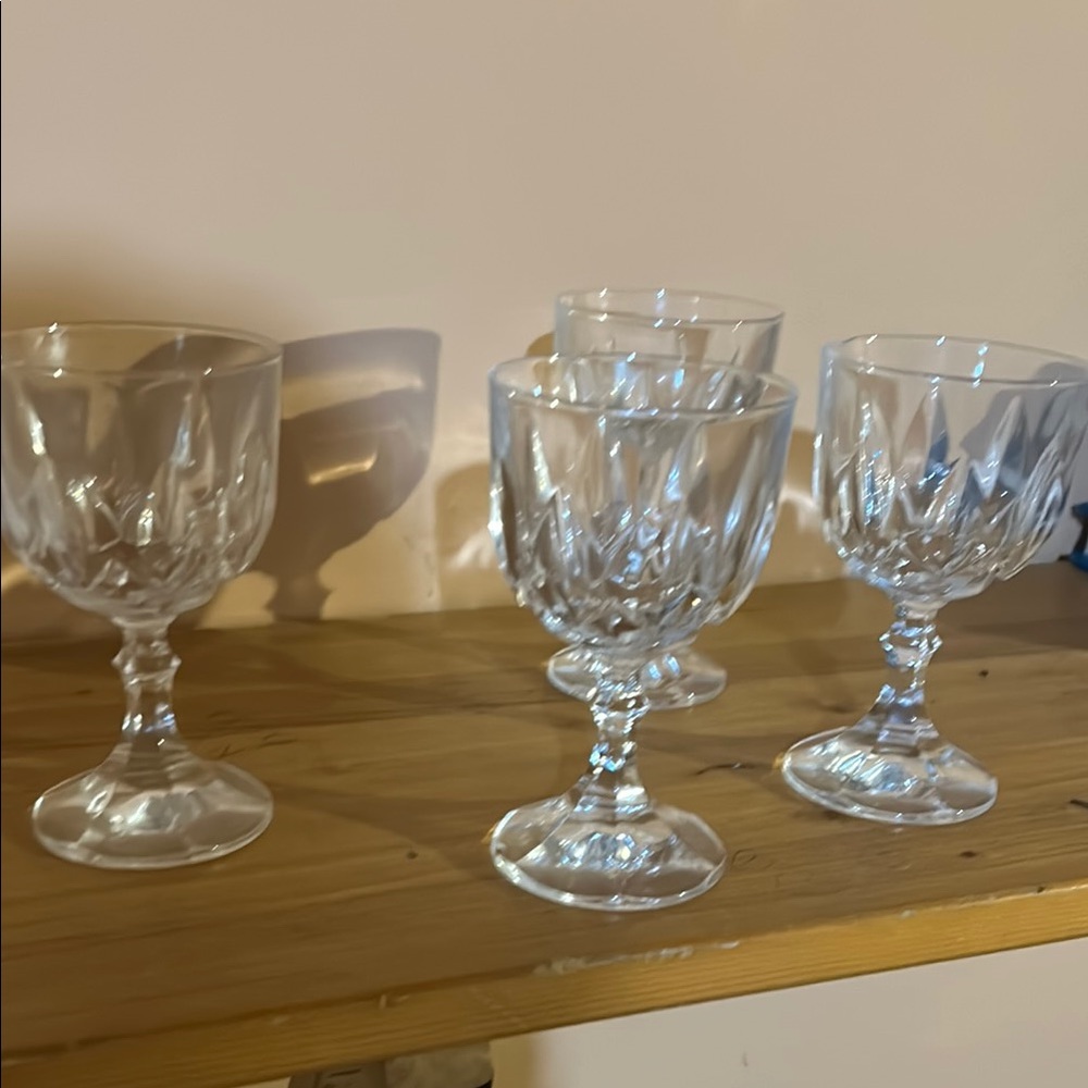 Crystal Clear Goblet Set